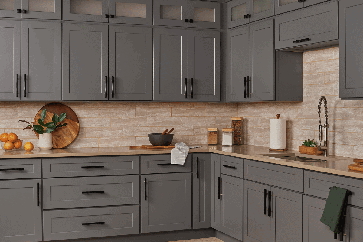 ProCraft Cabinetry Liberty Shaker Grey Cabinets